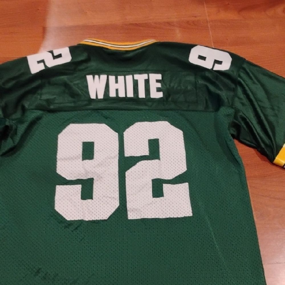 Reebok Green Jersey with Yellow Trim - Picture 5 of 5